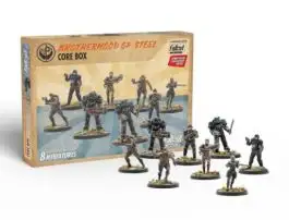 MUH01620113 Modiphius Fallout: Miniatures - Brotherhood of Steel Core Set (Plastic)