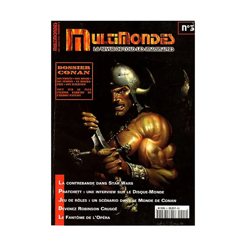 #3 "Conan RPG Scenario, Contraband in Star Wars, The Phantom of the Opera"