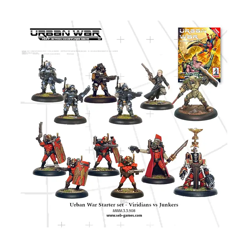 Urban War Starter Set - Viridians vs. Junkers