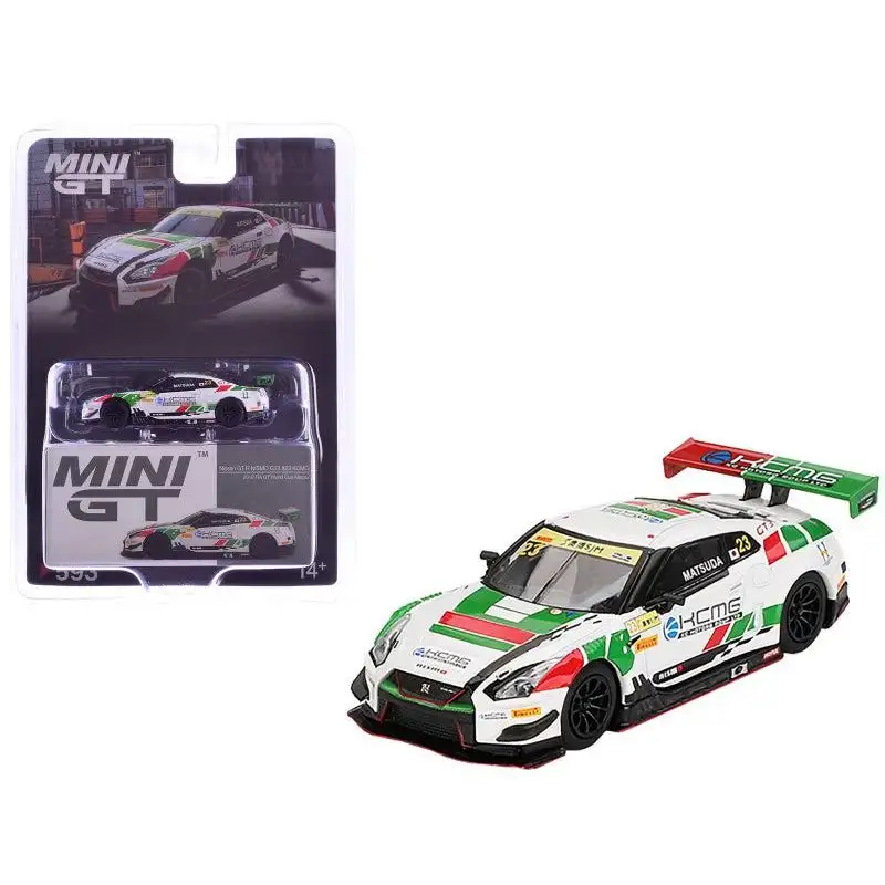 Nissan GT-R NISMO GT3 #23 Tsugio Matsuda "KCMG" "FIA GT World Cup Macau" (2018) Limited Edition 1/64 Diecast Model Car by Mini GT