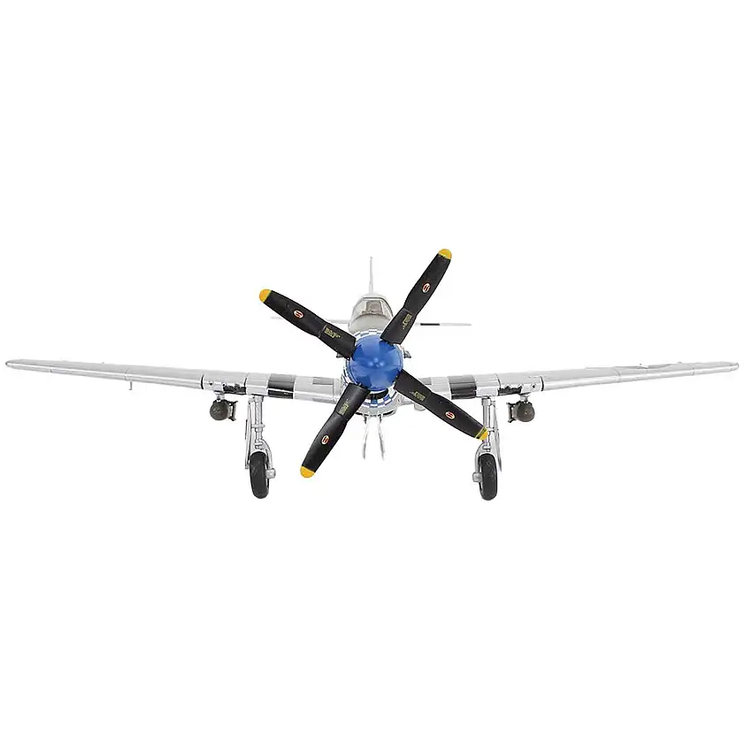 North American P-51D Mustang Fighter Aircraft "463702 Grim Reaper 355th Fighter Squadron 9th U.S. Army Air Force" (1945) United States Army Air Forces "Air Power Series" 1/48 Diecast Model by Hobby Master