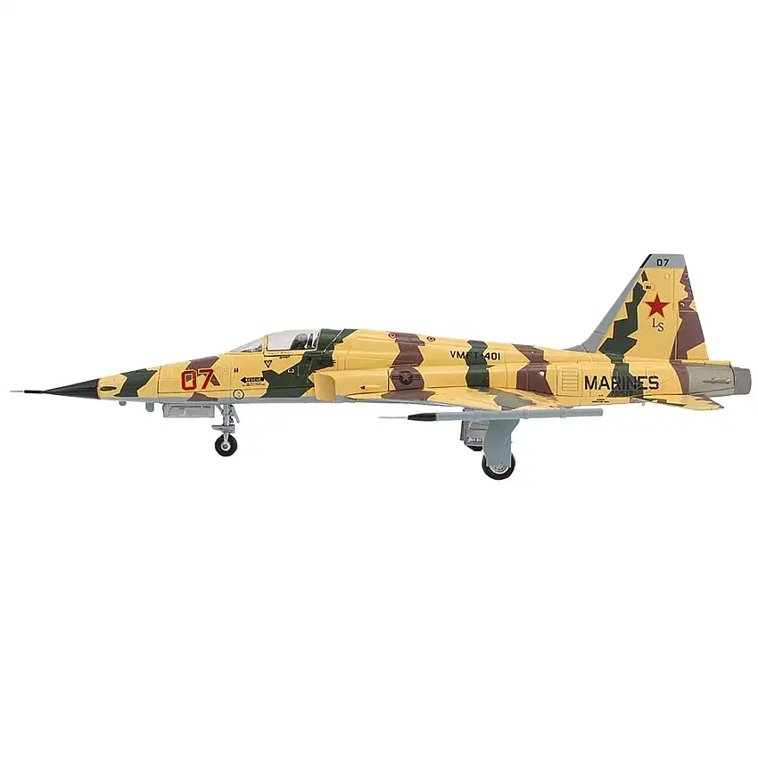 Northrop F-5N Tiger II Aircraft "VMFT-401 Snipers MCAS Yuma AZ" United States Marine Corps "Air Power Series" 1/72 Diecast Model by Hobby Master
