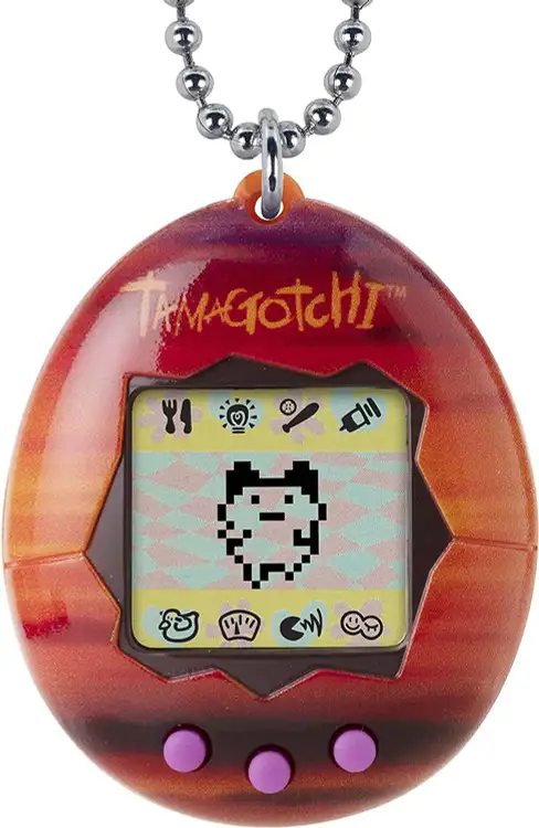 Tamagotchi The Original Gen 1 Sunset 1.5-Inch Virtual Pet Toy