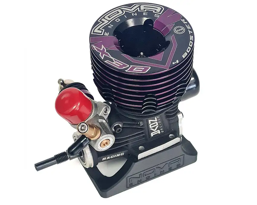 Nova Engines X3B .21 (3.5cc) 3-Port Off-Road Nitro Engine (DLC Shaft) (Ceramic Bearing)
