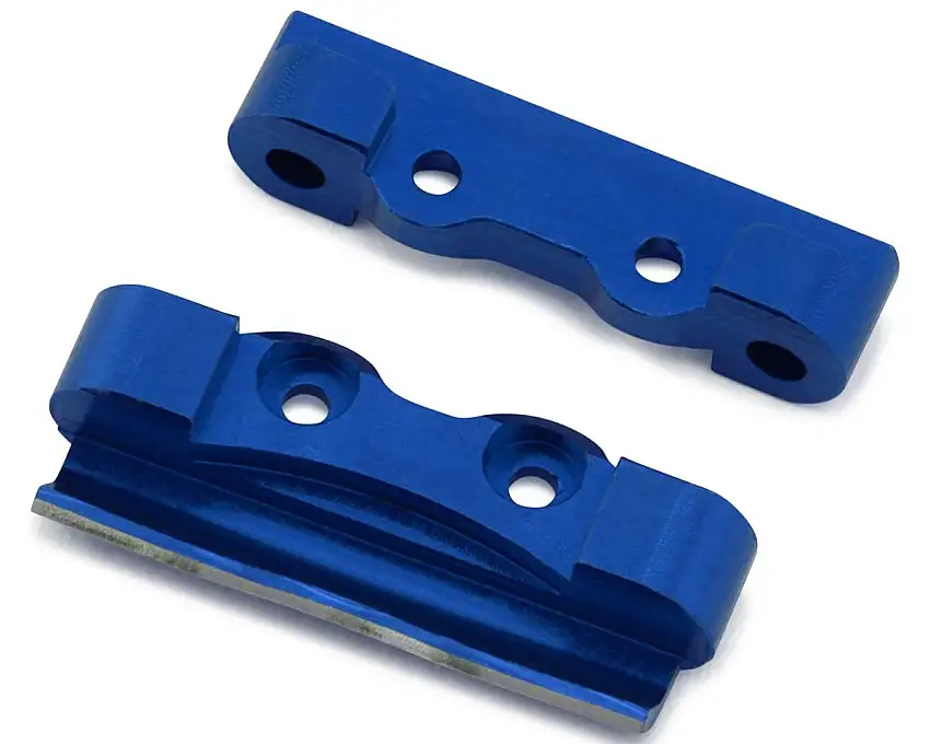NEXX Racing Losi® Micro-B Aluminum Rear Hinge Pin Mount Set (Blue)