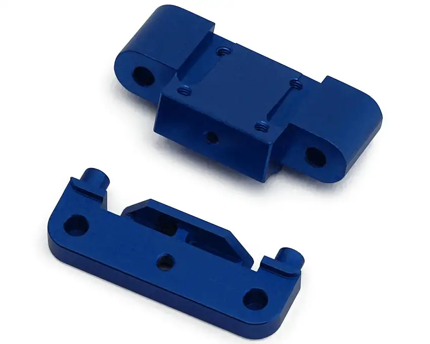 NEXX Racing Losi® Micro-B Aluminum Front Bulkhead (Blue)