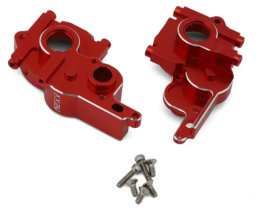 NEXX Racing Losi® Micro-B™ Aluminum Transmission Gear Box (Red)