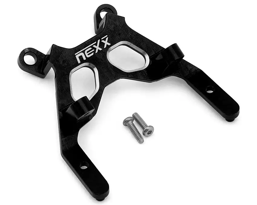 NEXX Racing Losi® Micro-B CNC Aluminum Front Bulkhead Brace (Black)