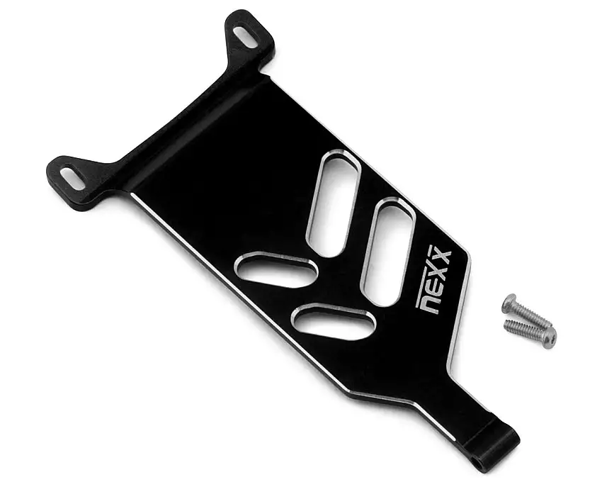 NEXX Racing Losi® Micro-B CNC Aluminum Electronics Mounting Top Plate (Black)