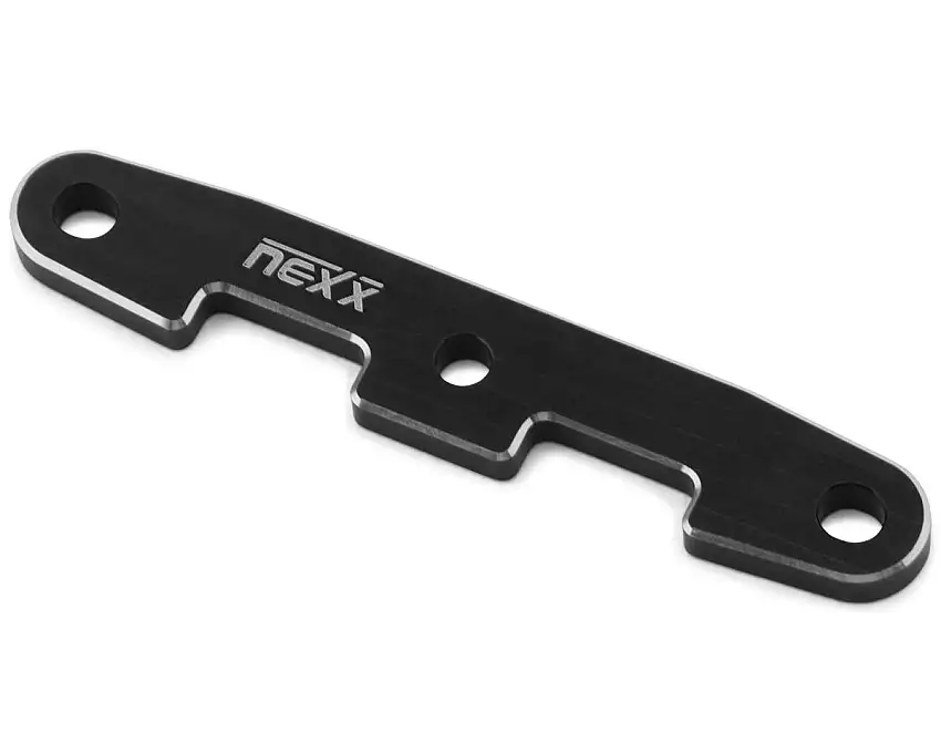 NEXX Racing Aluminum Hinge Pin Mount for Traxxas® Jato® 4x4 (Black)