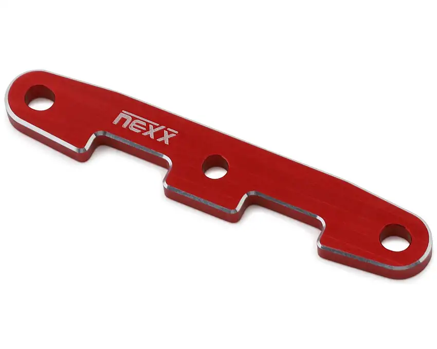 NEXX Racing Aluminum Hinge Pin Mount for Traxxas® Jato® 4x4 (Red)
