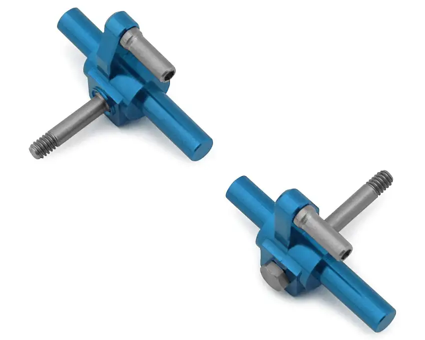 NEXX Racing Associated SR27 Aluminum Steering Knuckles (-1°) (Turquoise) (2)