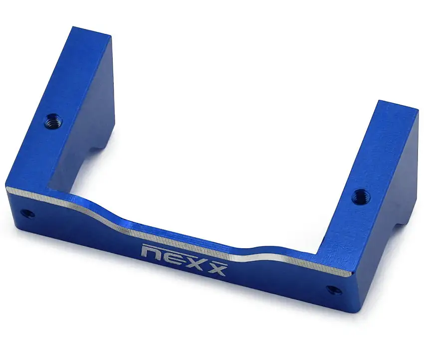 NEXX Racing Losi® Micro-B Aluminum Servo Mount (Blue)