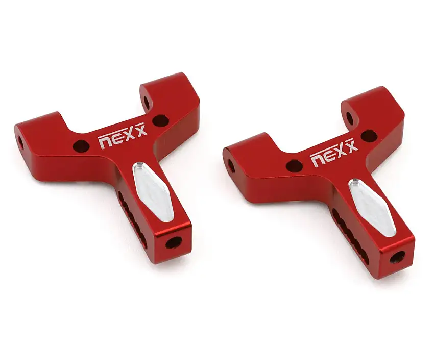 NEXX Racing MST FRX Aluminum Front Lower Arm Set (Red) (2)