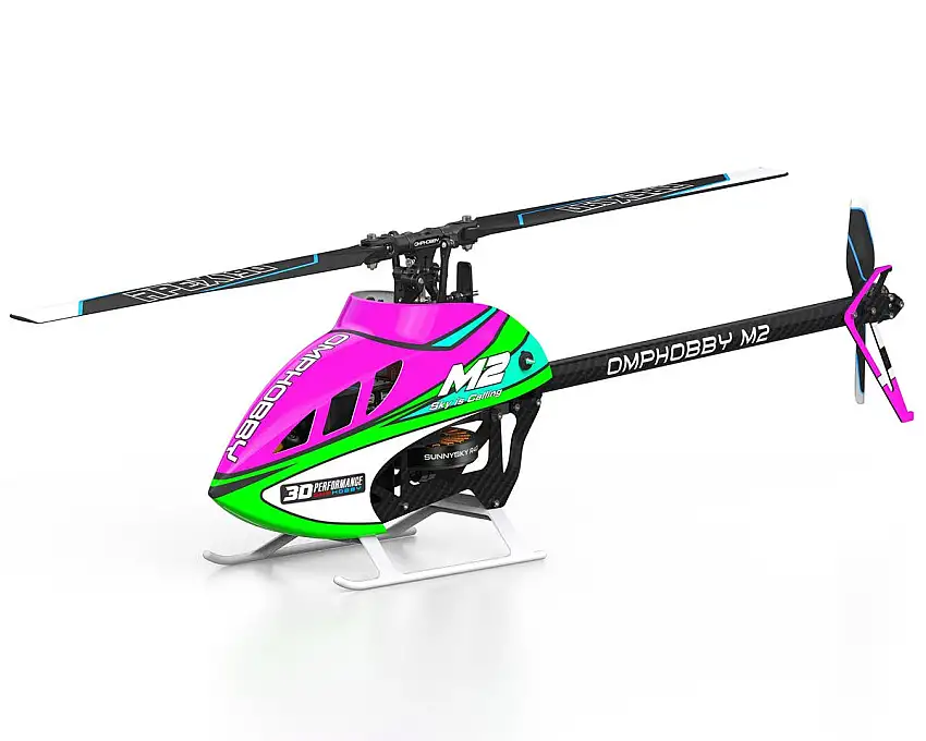 OMPHobby M2 V3 Pro PNP Electric Helicopter (Pink)