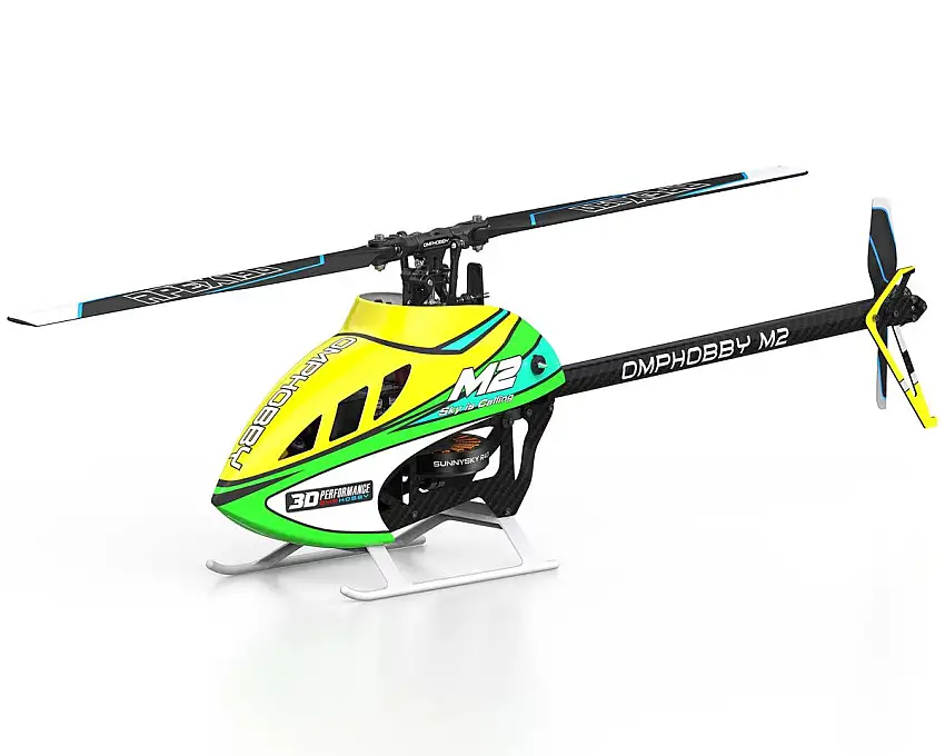 OMPHobby M2 V3 Pro PNP Electric Helicopter (Yellow)