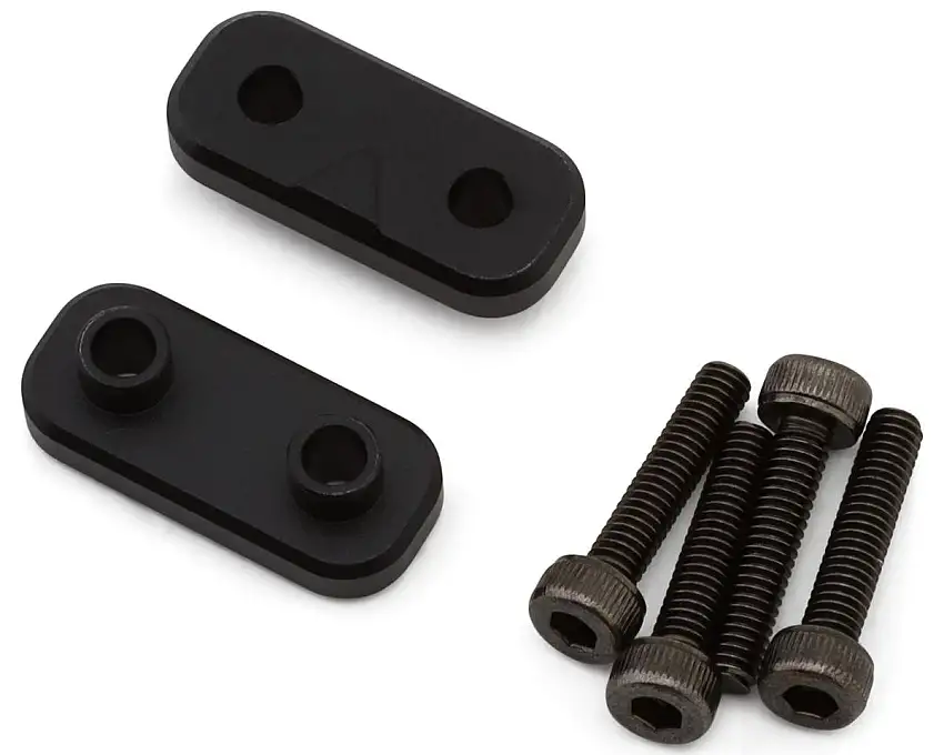 OMPHobby M7 4mm Aluminum Servo Alignment Plates (2)