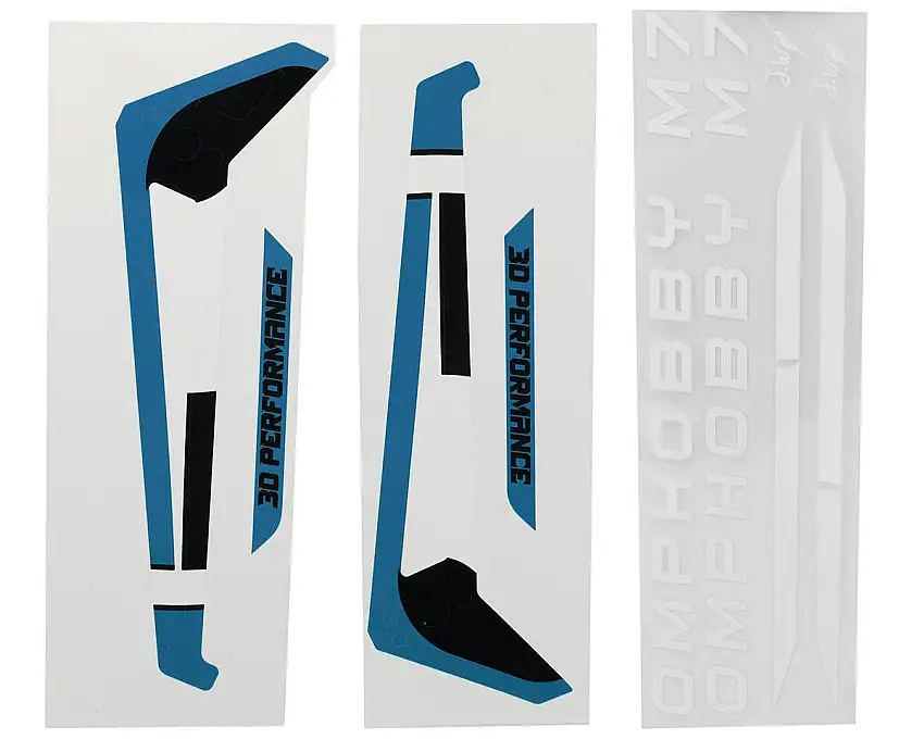 OMPHobby M7 Decal Sheet Sheet (Blue)