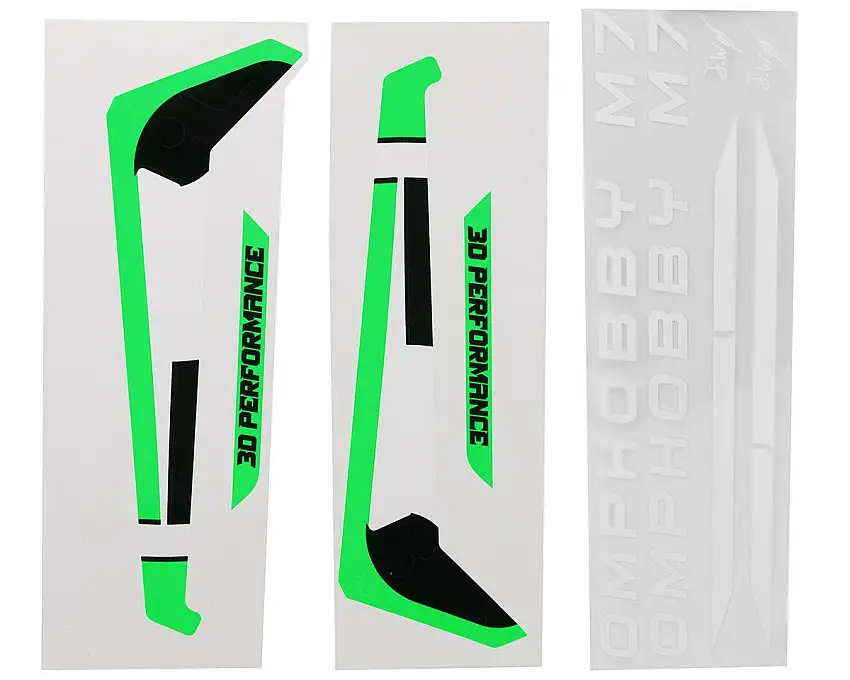 OMPHobby M7 Decal Sheet Sheet (Green)