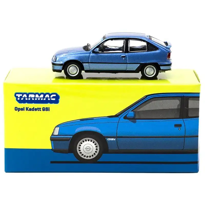 Opel Kadett GSi Blue Metallic "Global64" Series 1/64 Diecast Model Car by Tarmac Works
