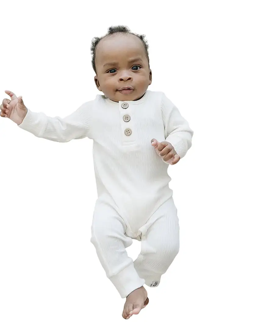 Organic Jumpsuit | Milk