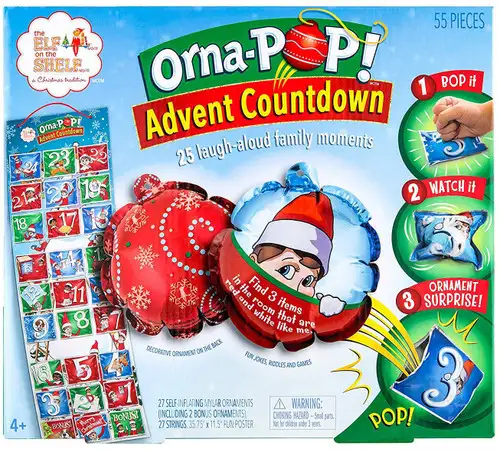 The Elf on the Shelf Orna-POP! Advent Countdown Calendar Set