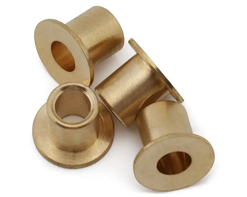 Team Ottsix Racing Wizard C2 Brass Steering King Pin Bushings (4)
