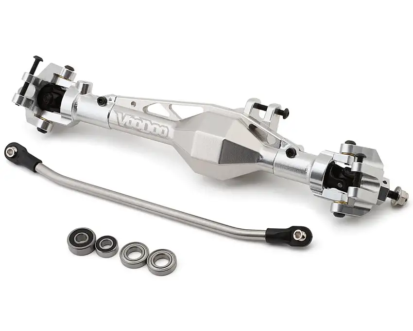 Team Ottsix Racing Wizard C2 Complete TKO-10 Aluminum Straight Front Axle Set (Pre-Assembled) (Require Ring, Pinion & Locker)