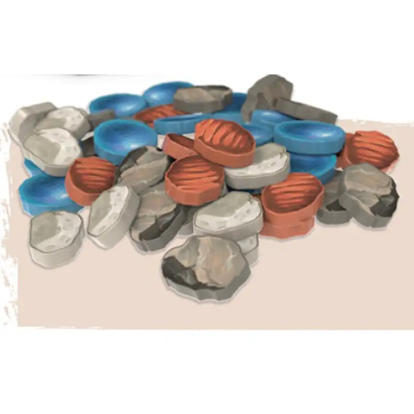 Stonesaga: Deluxe Acrylic Mining Stones (Preorder)