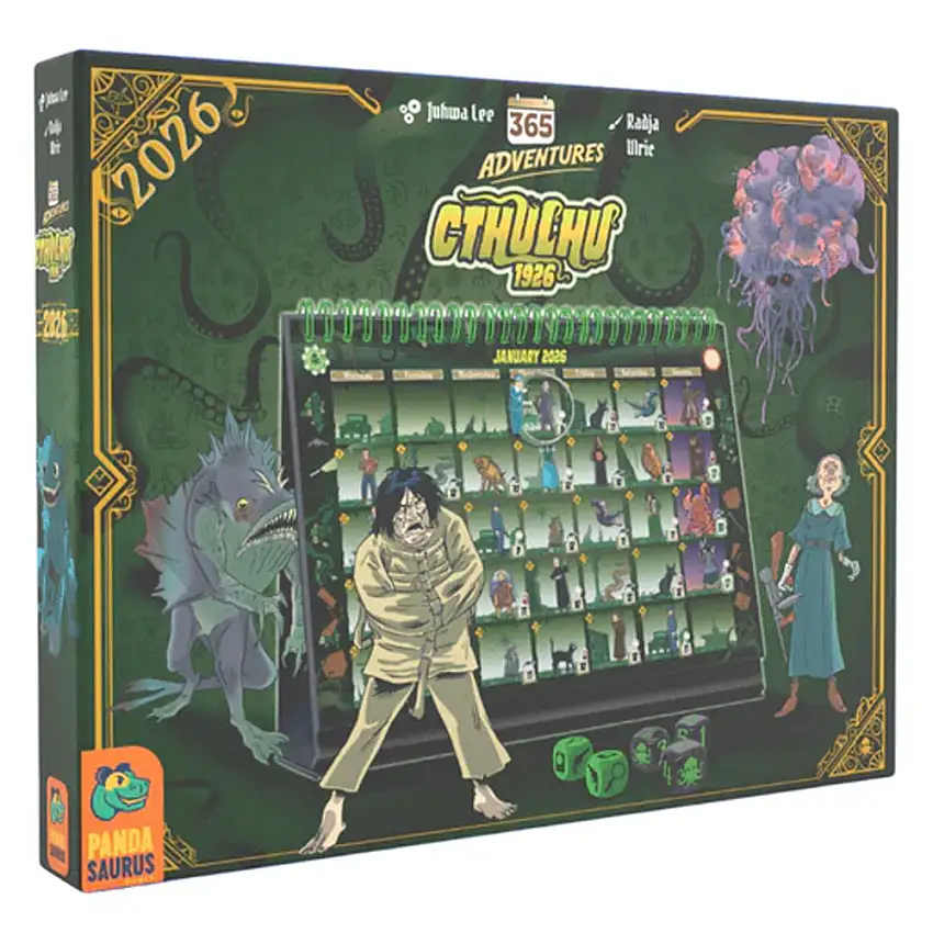 365 Adventures: Cthulhu 1926 (Solo 2026 Calendar Game) (New Arrival)
