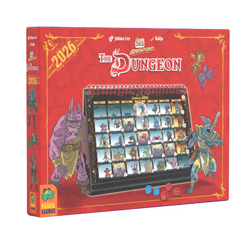 365 Adventures: The Dungeon (Solo 2026 Calendar Game) (New Arrival)