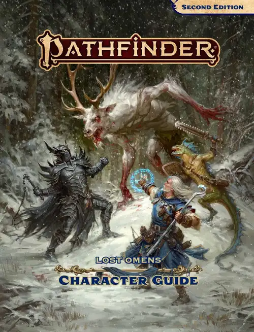 Pathfinder 2st Edition Lost Omens Character Guide Roleplaying Book