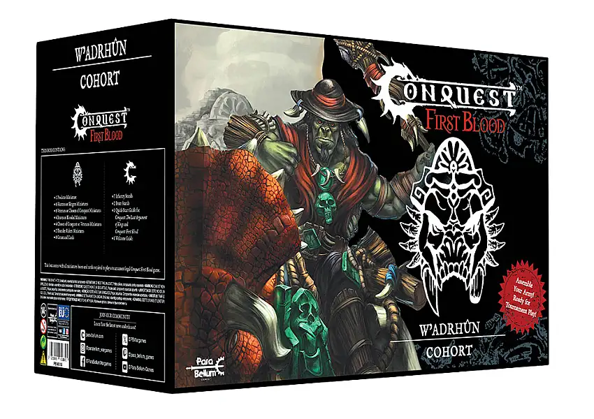 Conquest: First Blood: Wadrhun - Cohort Starter set