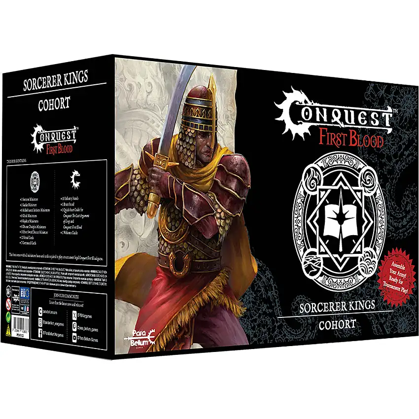 Conquest: First Blood: Sorcerer Kings - Cohort Starter Set