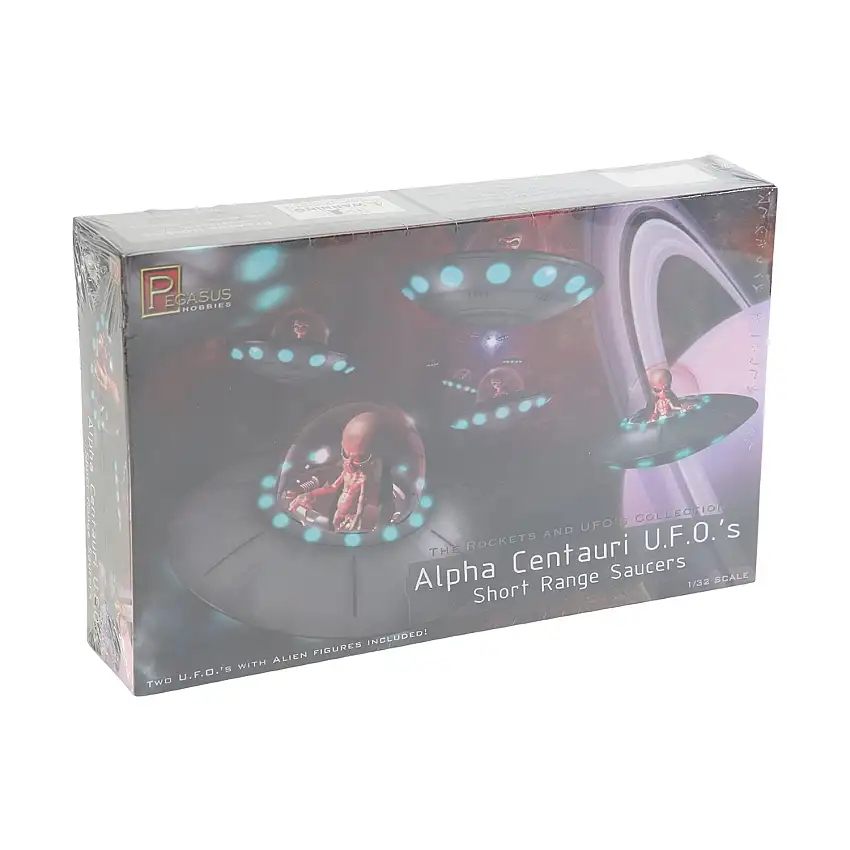 U.F.O.s, Alpha Centauri - Short Range Saucers (1/32 Scale)