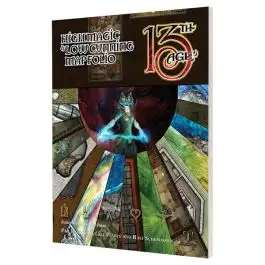 PEL13A11M Pelgrane Press 13th Age: High Cunning & Low Magic Map Folio Supplement