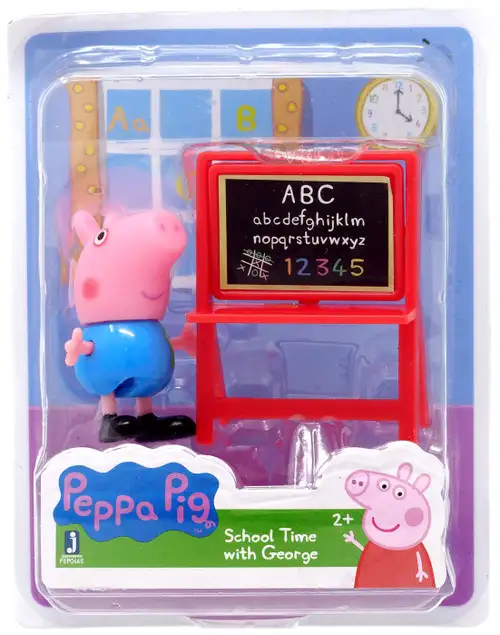 Peppa Pig School Time with George Mini Figure