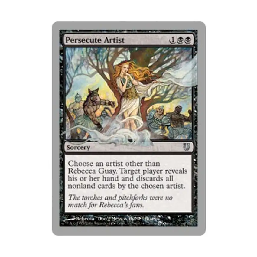 Persecute Artist (U) (Foil)