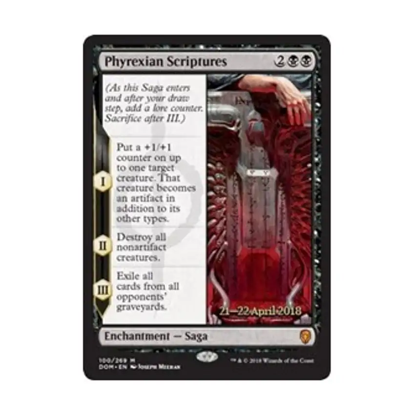 Phyrexian Scriptures (P) (Foil)