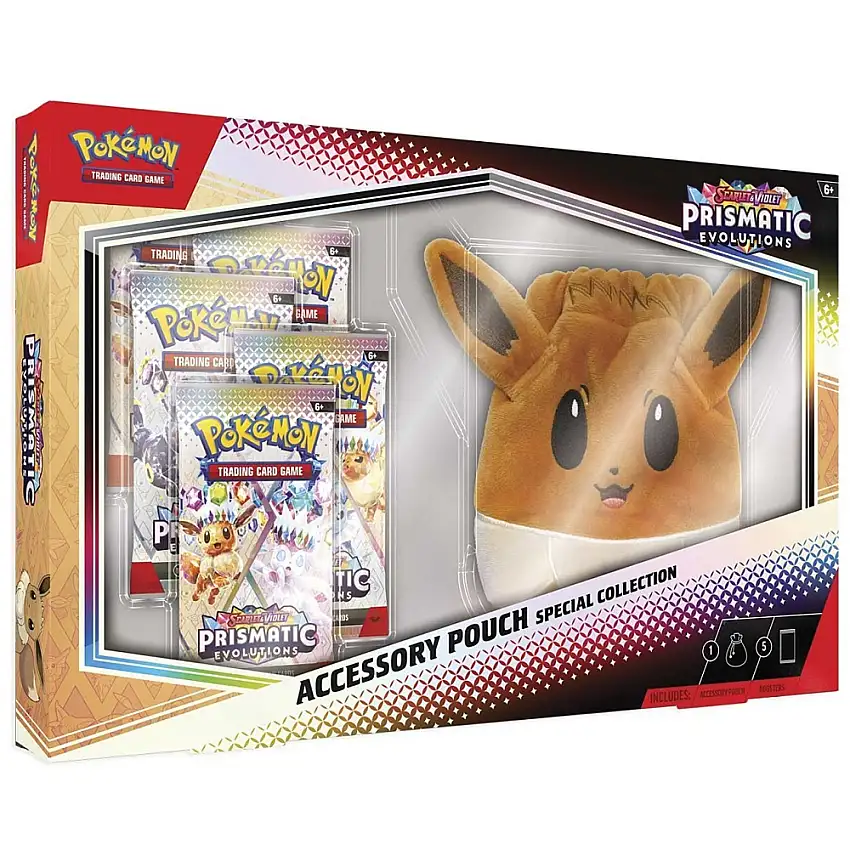 Pokemon TCG: Scarlet & Violet: Prismatic Evolutions - Accessory Pouch Special Collection