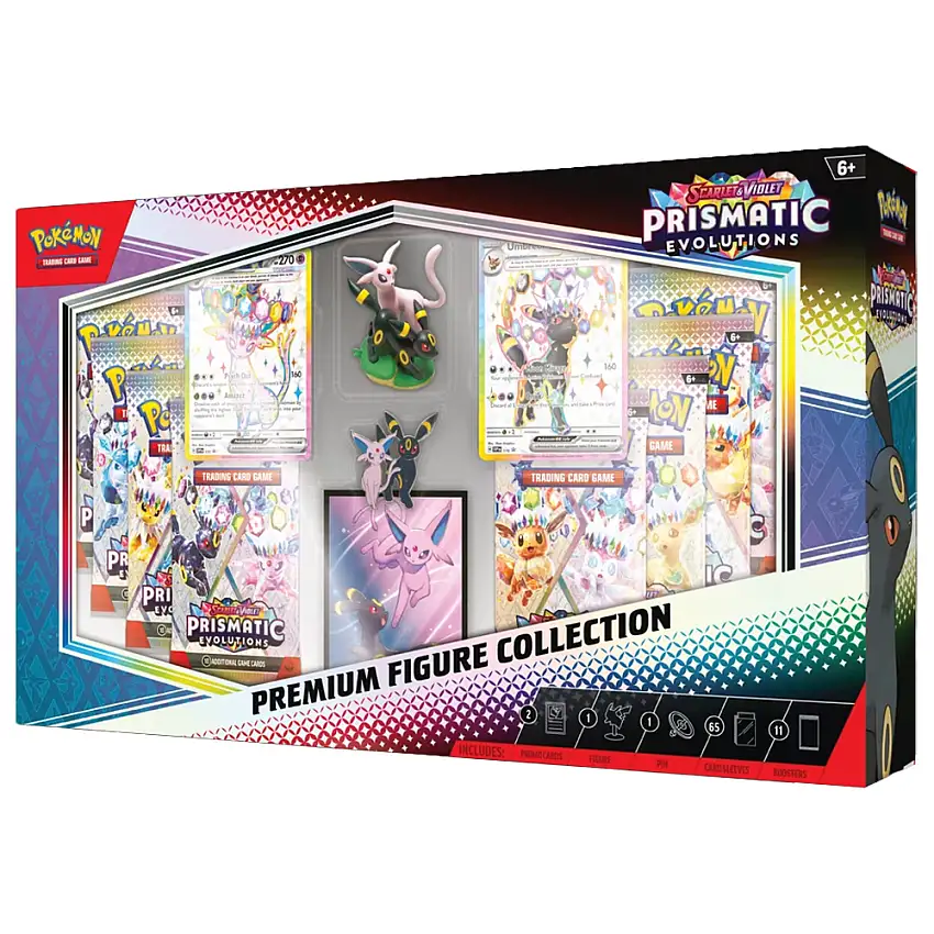 Pokemon TCG: Scarlet & Violet: Prismatic Evolutions - Premium Figure Collection (Preorder)