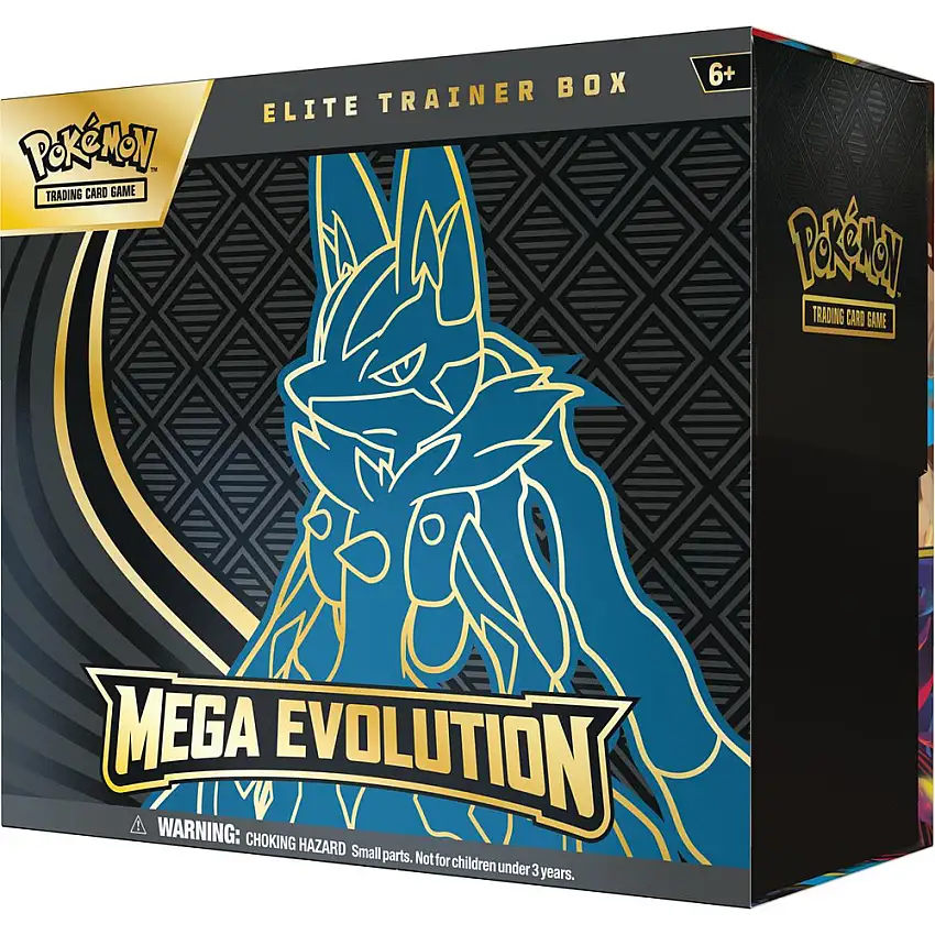 Pokemon TCG: Mega Evolution - Elite Trainer Box (Mega Lucario ex) (New Arrival)