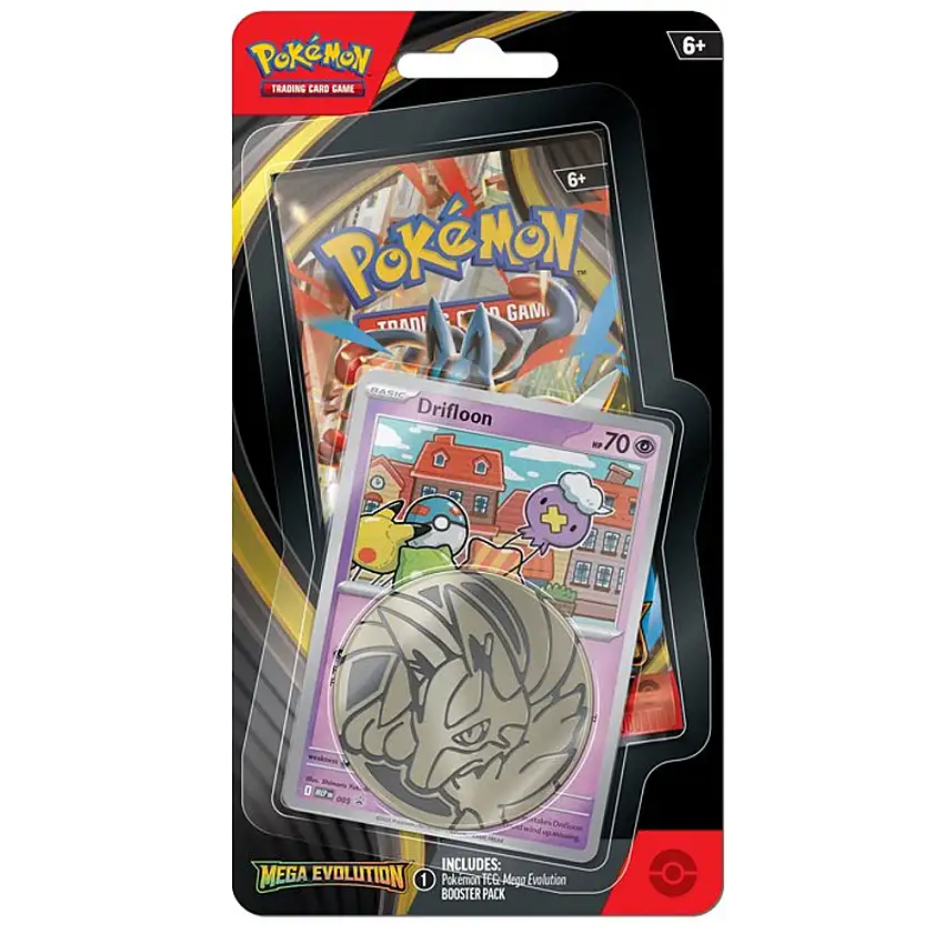 Pokemon TCG: Mega Evolution - Checklane Blister - Drifloon (New Arrival)