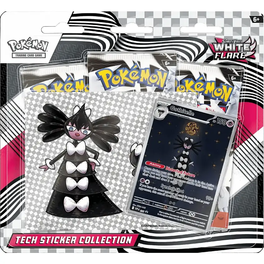 Pokemon TCG: Scarlet & Violet: White Flare - Tech Sticker Collection