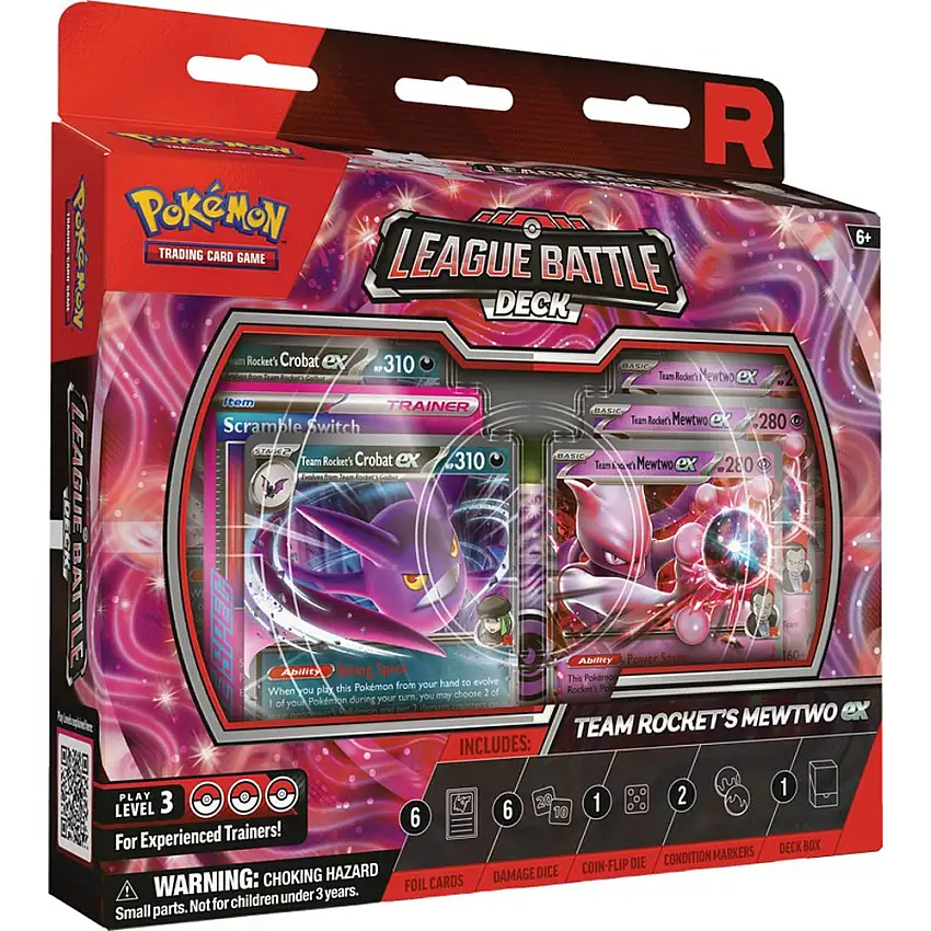 Pokemon TCG: Team Rocket's Mewtwo ex - League Battle Deck (Preorder)