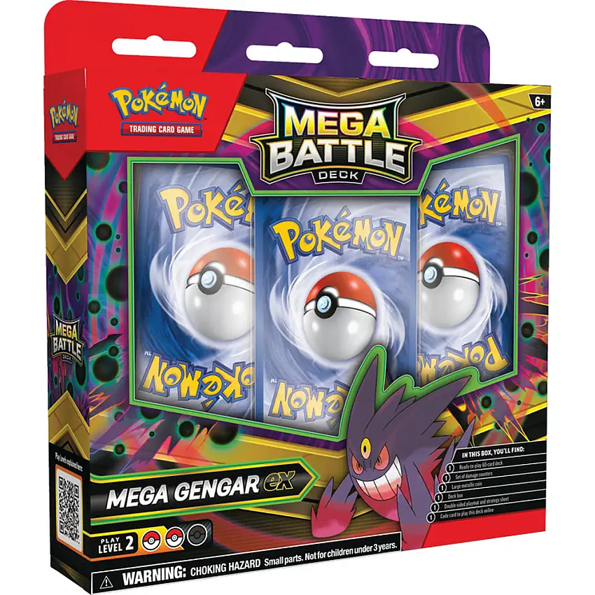 Pokemon TCG: Mega Battle Deck - Mega Gengar ex (Preorder)