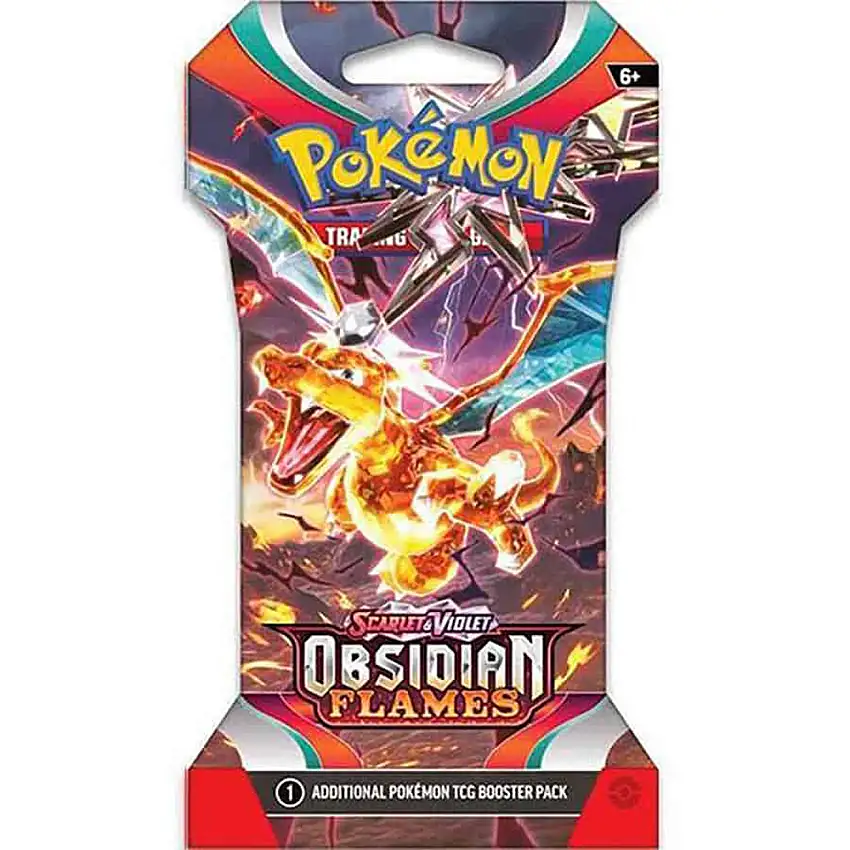 Pokemon TCG: Scarlet & Violet: Obsidian Flames - Sleeved Booster Pack