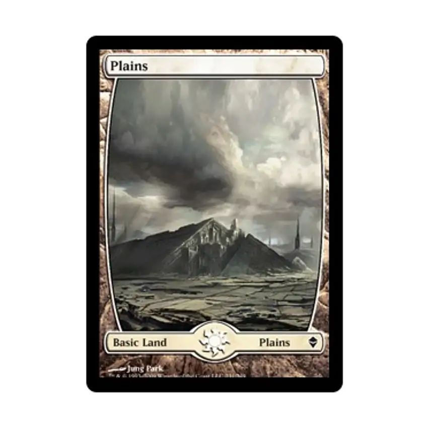 Plains #231 (Expanded Border) (C) (Foil)