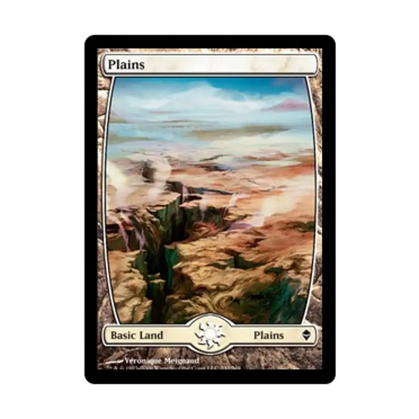 Plains #232 (Expanded Border) (C) (Foil)