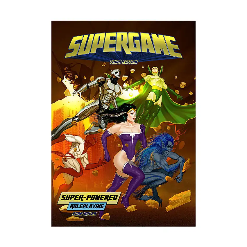Supergame - Super-Powered RPG (3rd Edition)